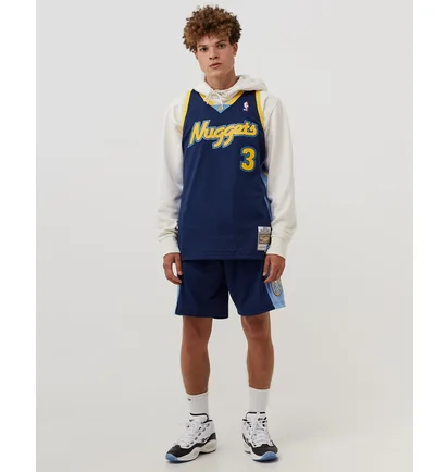 Майка чоловіча Mitchell & Ness Nba Swingman Jersey Denver Nuggets 2006-2007 Allen Iverson Blue Smjy4205-Dnu06Aivasbl