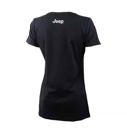 Футболка женская Jeep T-Shirt Star Botanical Print J22W Black O102614-B000