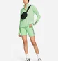 Шорты женские Nike One Df Hr Shrt Gls Green FZ4873-376