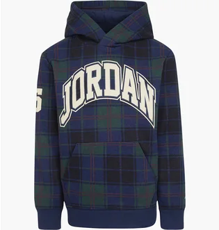 Худи детское Air Jordan Brooklyn Fleece Plaid Hoodie Multi 85B920-695