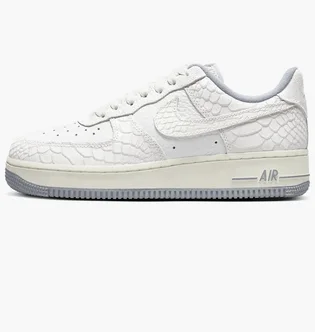 Кросівки жіночі Nike Af1 07 Low White Python White Dx2678-100