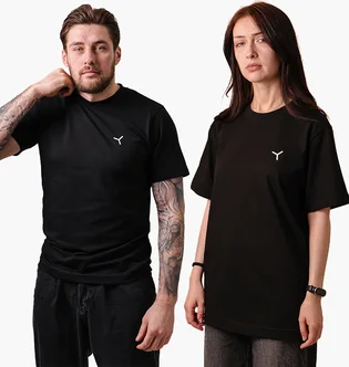 Футболка унисекс yes, original Black 100000-148
