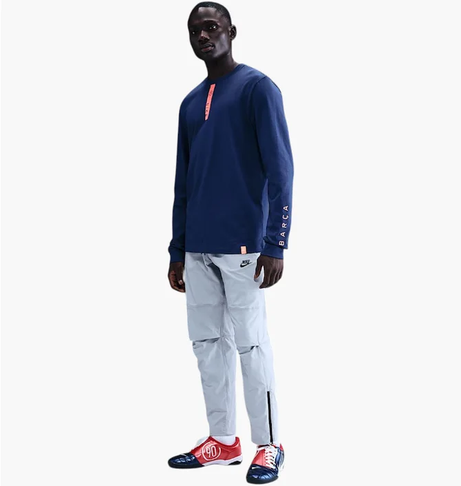 Лонгслив мужской Nike F.C. Barcelona Blue IB3909-410
