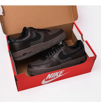 Кроссовки мужские Nike Air Force 1 Low Qs Sneaker Black FZ4167-200
