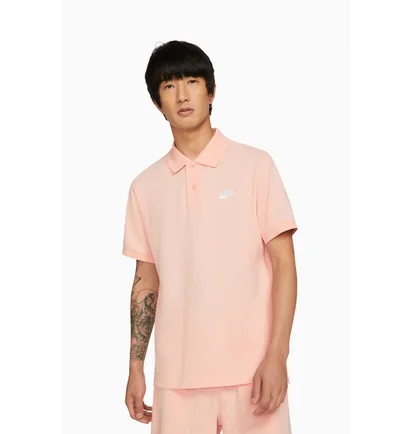 Поло мужское Nike M Nsw Sce Polo Matchup Pq Peach CJ4456-800