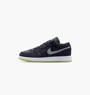 Кроссовки детские Air Jordan 1 Low Black HV4775-001
