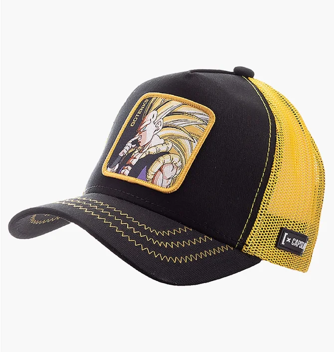 Кепка унисекс Capslab Dragon Ball Super Black/Yellow CL-DBZ-1-GOT2