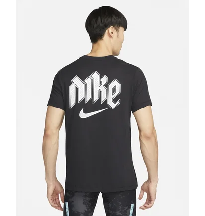 Футболка чоловіча Nike Dri-Fit Run Division Running T-Shirt Black FD0122-010