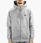 Толстовка чоловіча Nike Sp Flc Fz Hoodie Bb Grey FQ8819-012