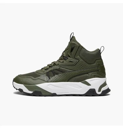 Кроссовки мужские Puma Trinity Mid Hybrid Olive 392327-02