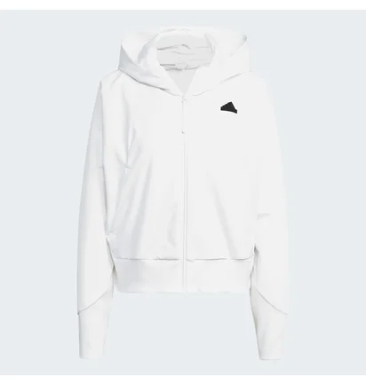 Куртка женская Adidas Z.N.E. Woven Full-Zip Hoodie White IN9483