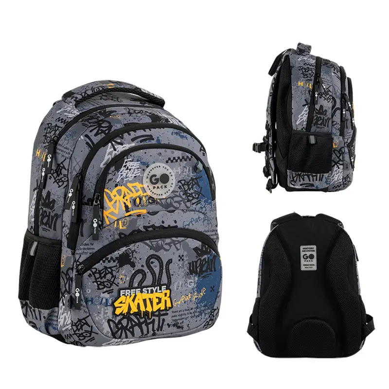 Рюкзак детский GoPack Free Style Grey GO26-175M-5