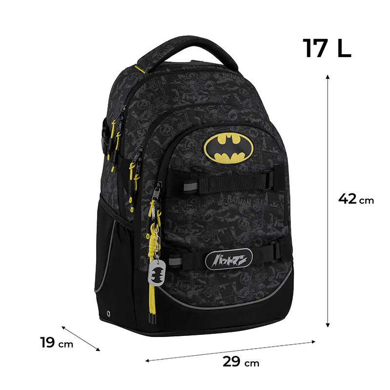 Рюкзак детский Kite Batman Black DC25-727M