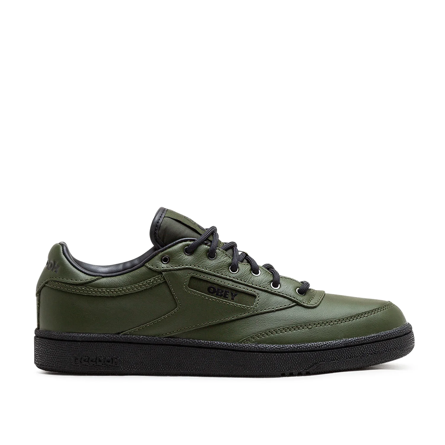 Кроссовки мужские Reebok X Obey Club C 85 Green RMIA04VC99LEA00K5510