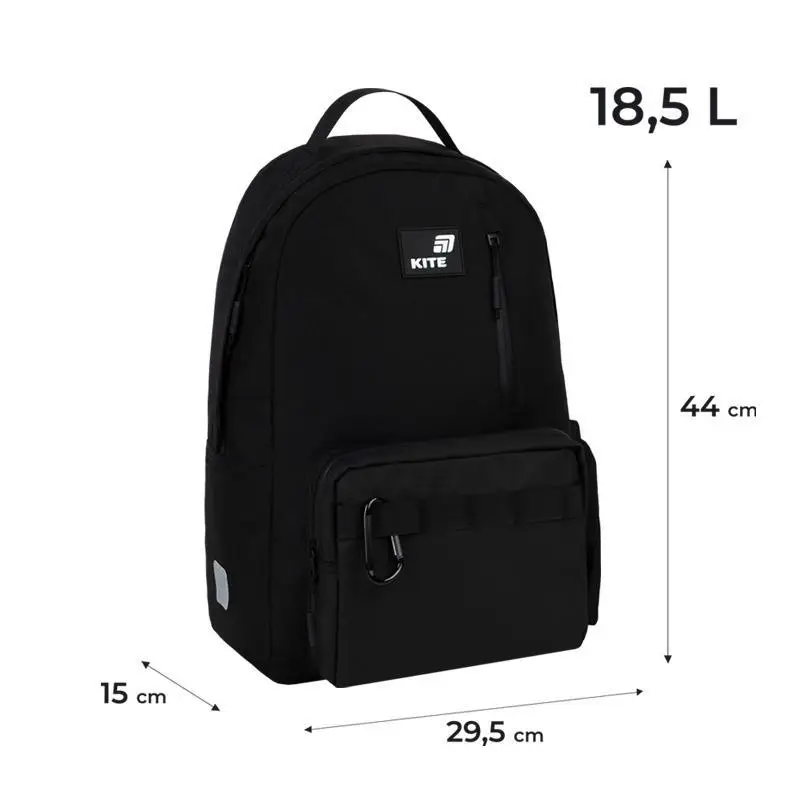 Рюкзак детский Kite Black Black K26-949L-3