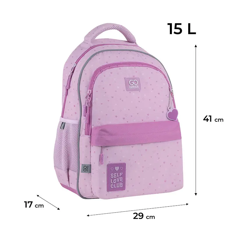 Рюкзак детский GoPack Self Love Club Pink GO25-182M-4