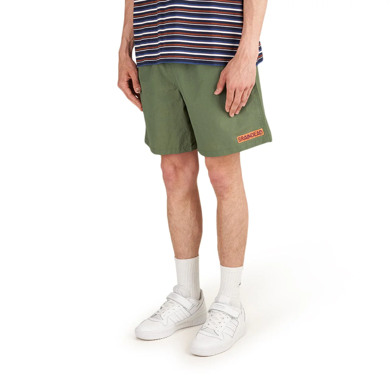Шорти чоловічі Brain Dead Kickers Olive BDS22B02002343