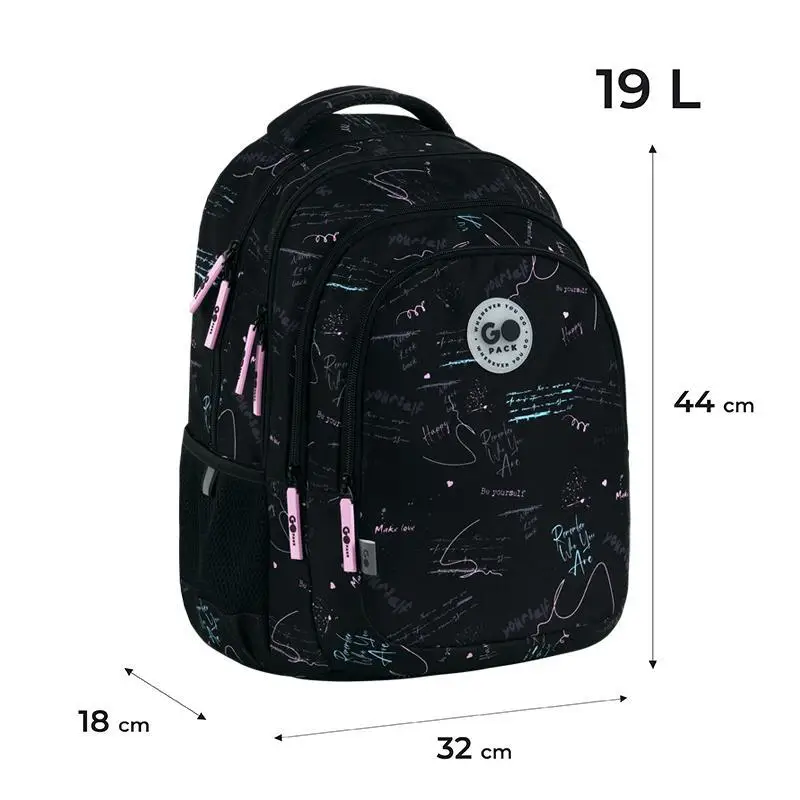 Рюкзак детский GoPack Black GO26-162L-1
