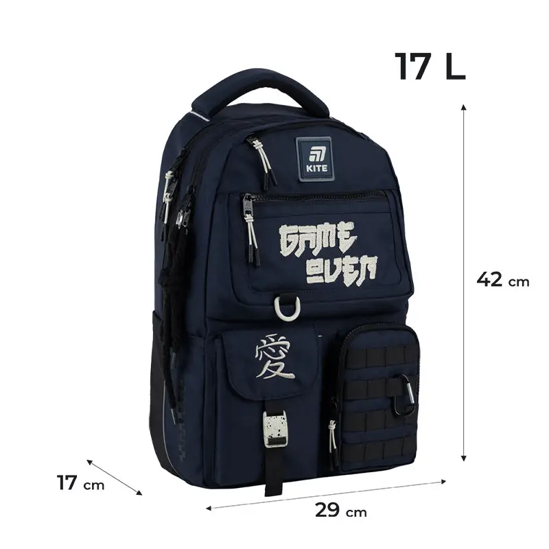Рюкзак детский Kite Blue K25-2587M-2