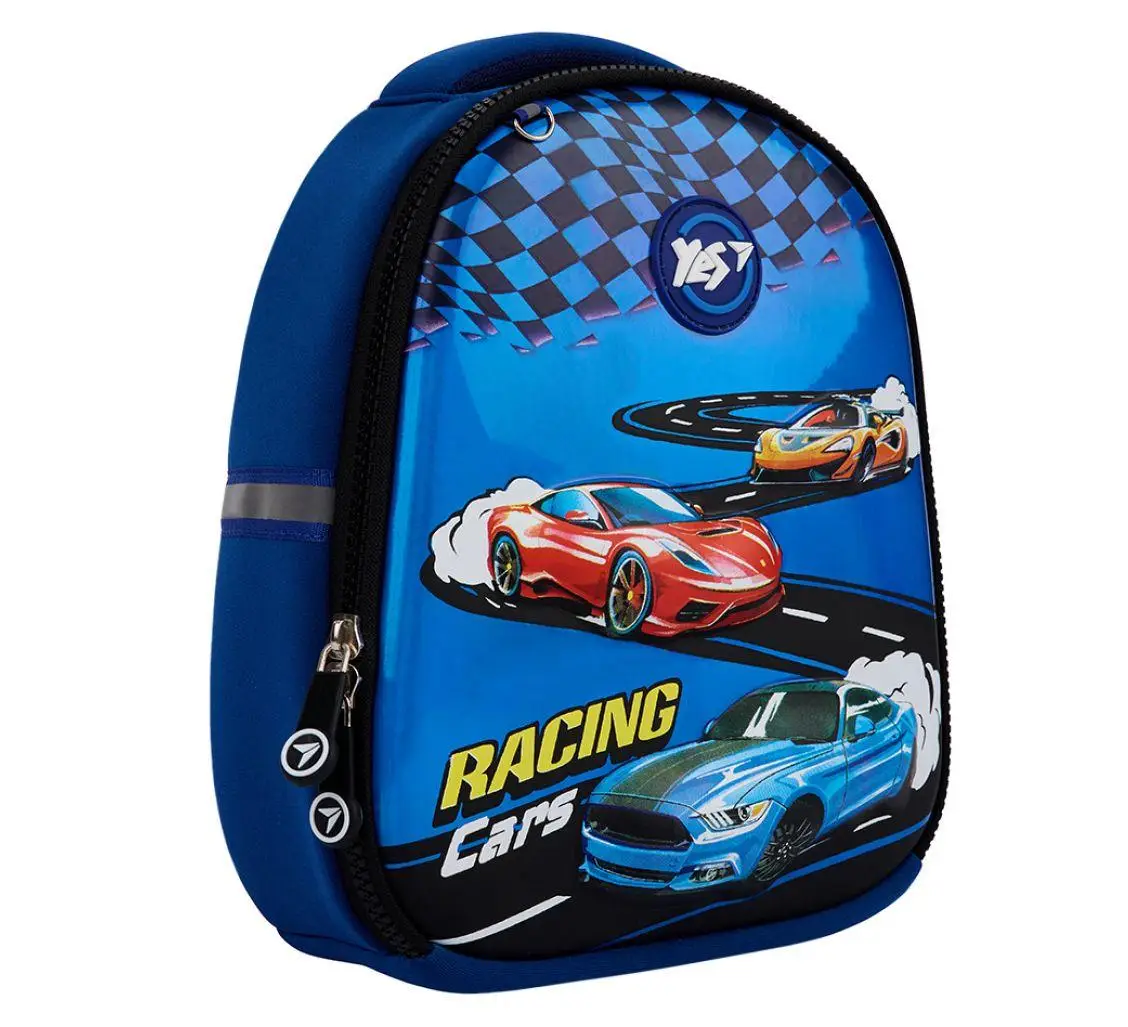 Рюкзак дитячий YES Racing Cars Blue K-33-550020