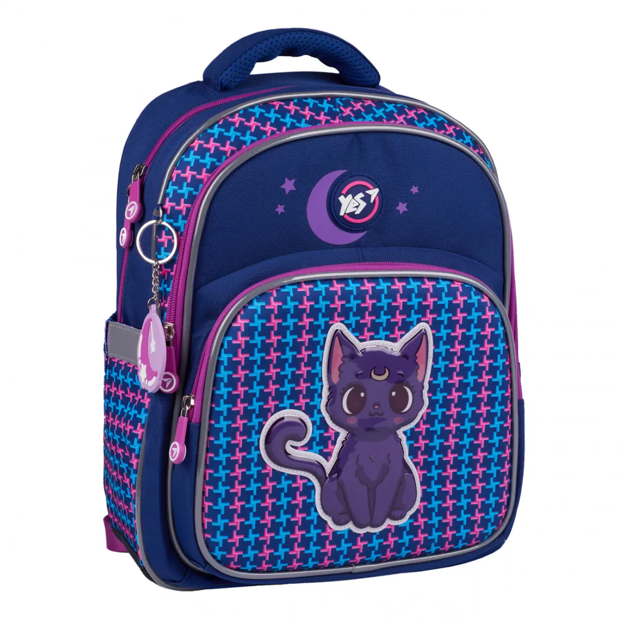 Рюкзак дитячий YES Cat With The Moon Violet S-91-559815