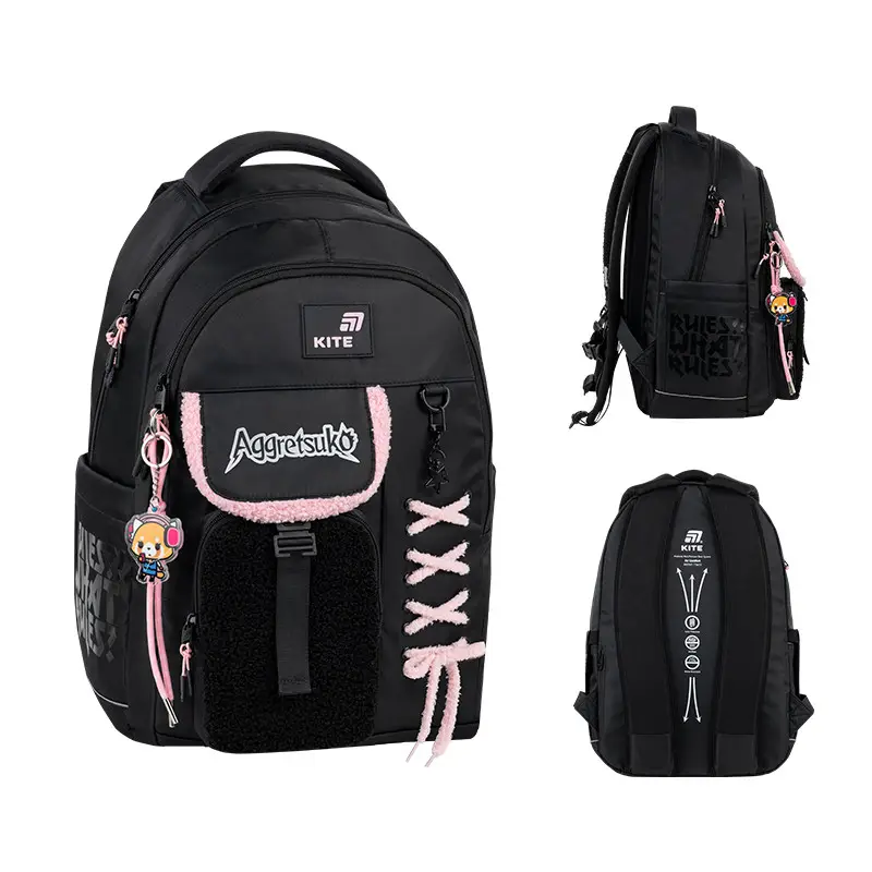 Рюкзак детский Kite Aggretsuko Black AR26-2597L