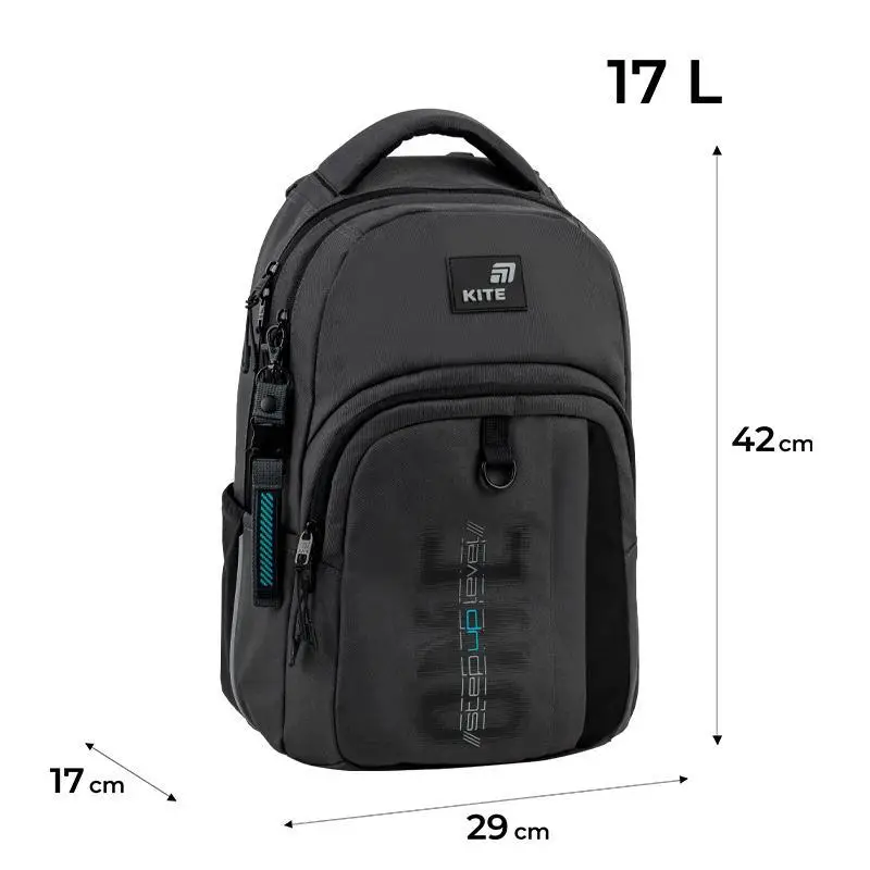 Рюкзак детский Kite Step Up Grey K26-2578M-3