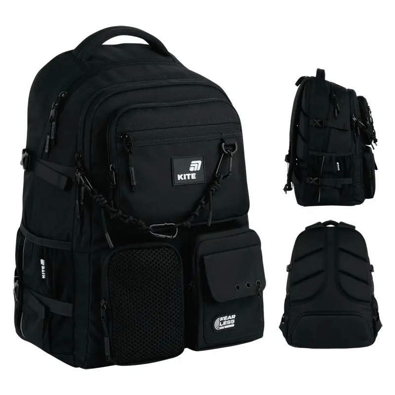 Рюкзак детский Kite Faer Less Black K26-1018XL-1