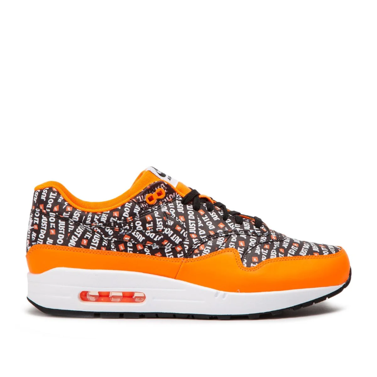 Кросівки чоловічі Nike Air Max 1 Premium Black/Orange 875844-008