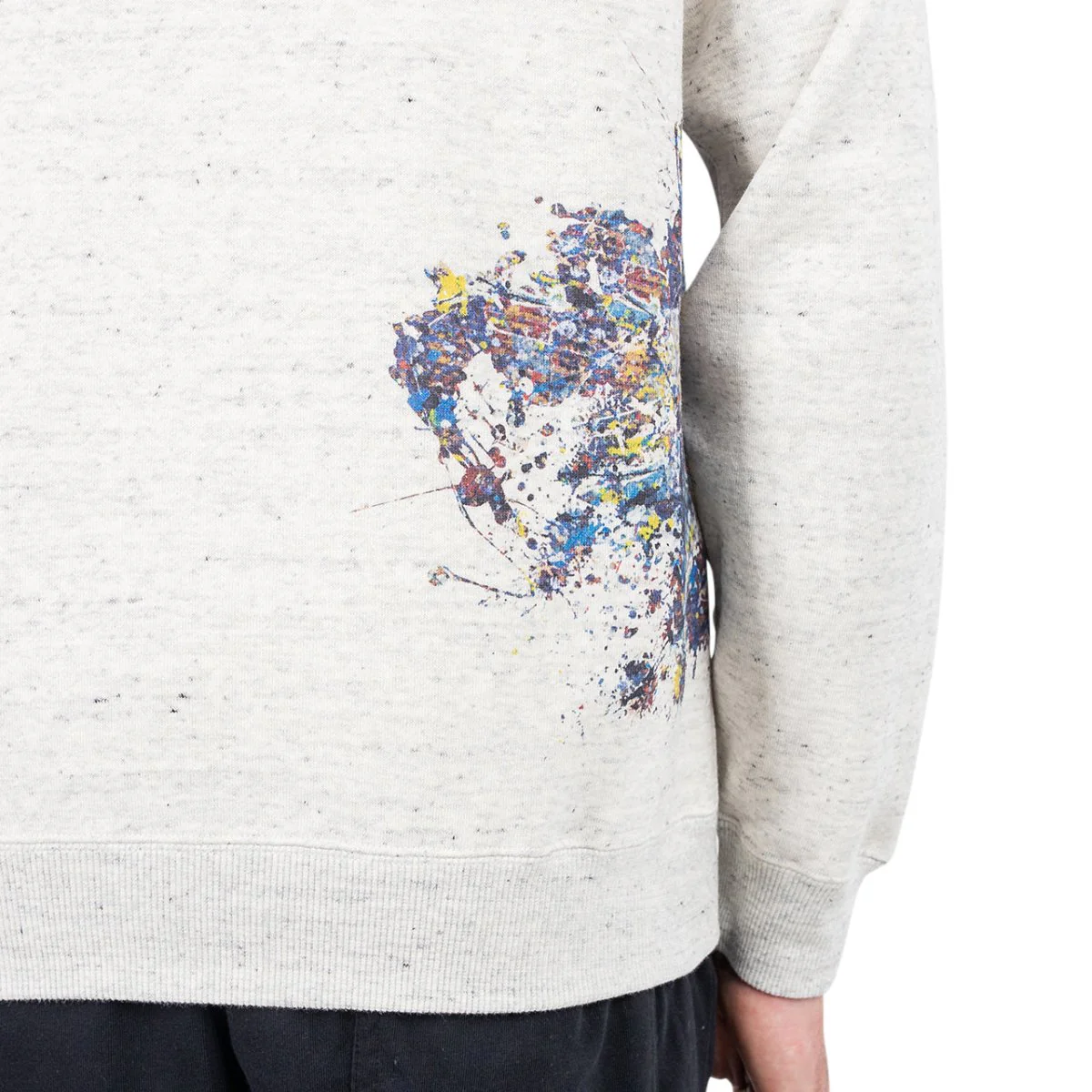 Худі чоловіче Medicom Adam Et Rope X Jackson Pollock Studio Grey GMM-HOODIE-LIGHT-GREY
