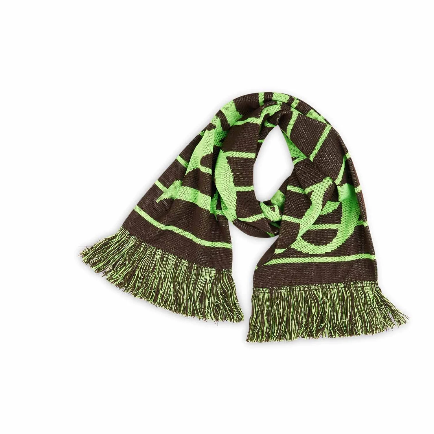 Шарф No Problemo Striped Olive NP901030403