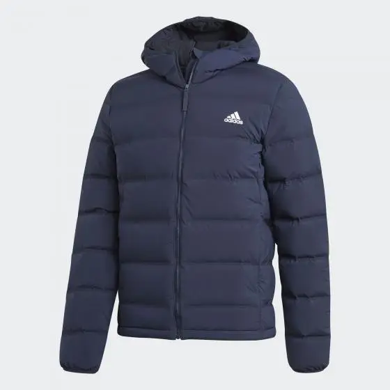 Пуховик чоловічий Adidas Helionic Blue FT2519