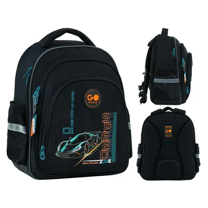 Рюкзак детский GoPack Speed Zone Black GO26-2606S-6
