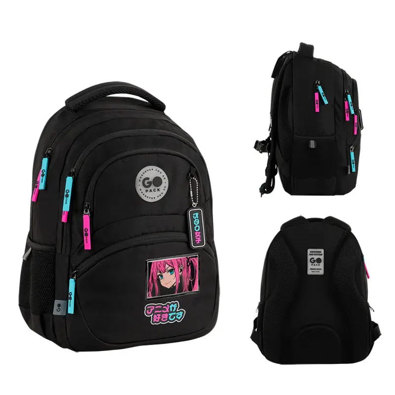Рюкзак детский GoPack Anime Gigl Black GO26-175M-2