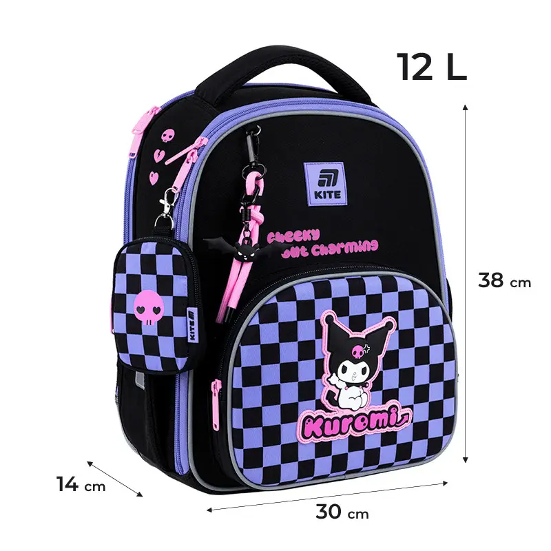 Рюкзак детский Kite Kuromi Black/Violet HK25-556M