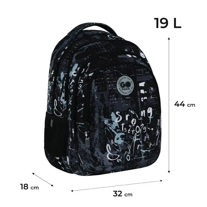 Рюкзак детский GoPack Black GO26-162L-4