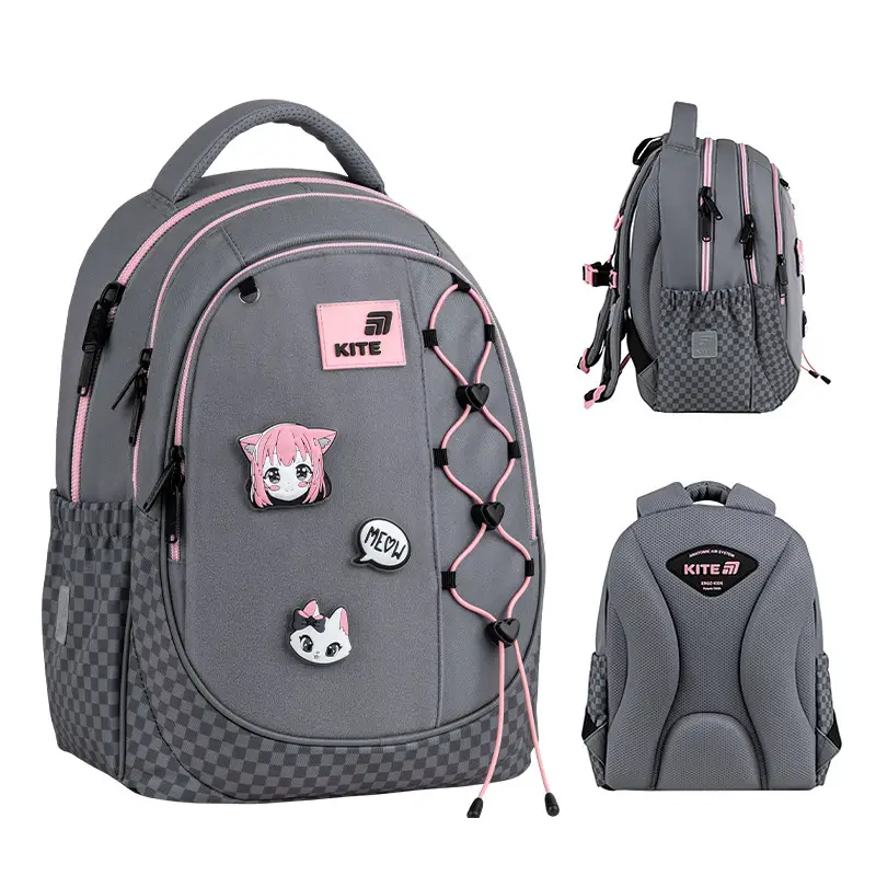 Рюкзак детский Kite Meow Grey K26-700M-3