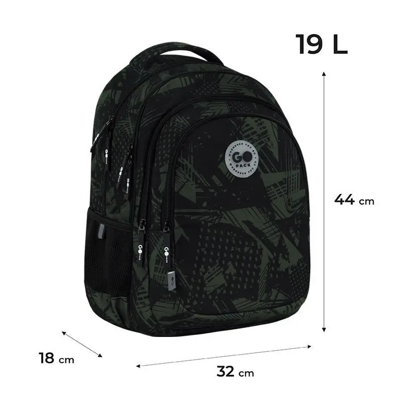 Рюкзак детский GoPack Black GO26-162L-3