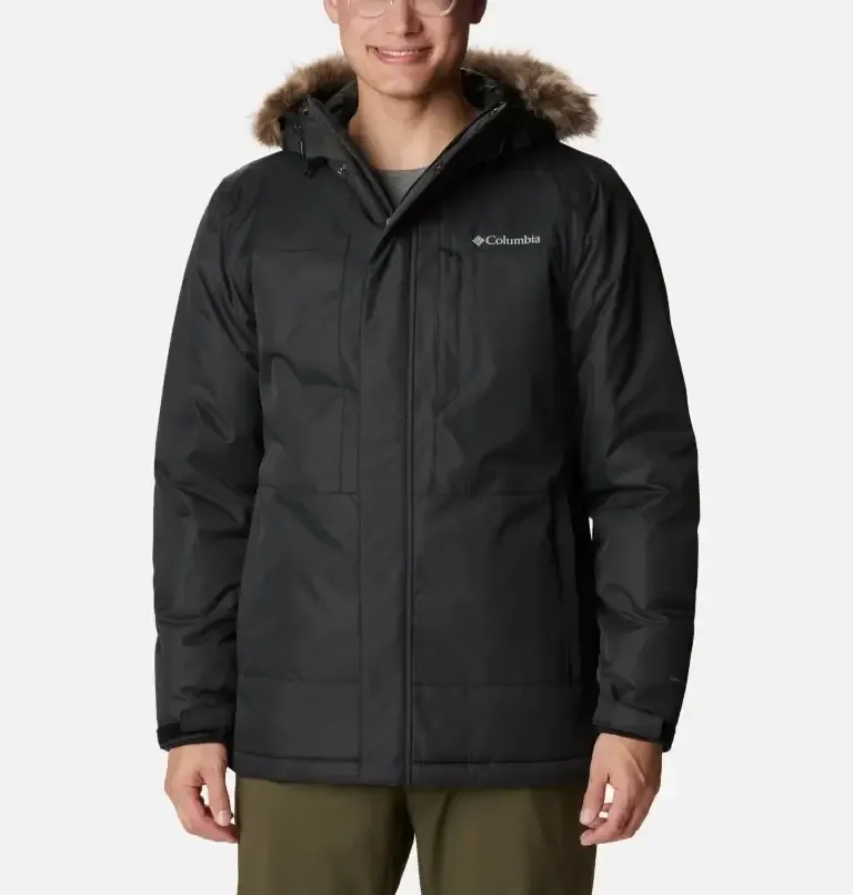 Парка чоловіча Columbia Leif Trail Parka Omni-Heat Black WM9560-010