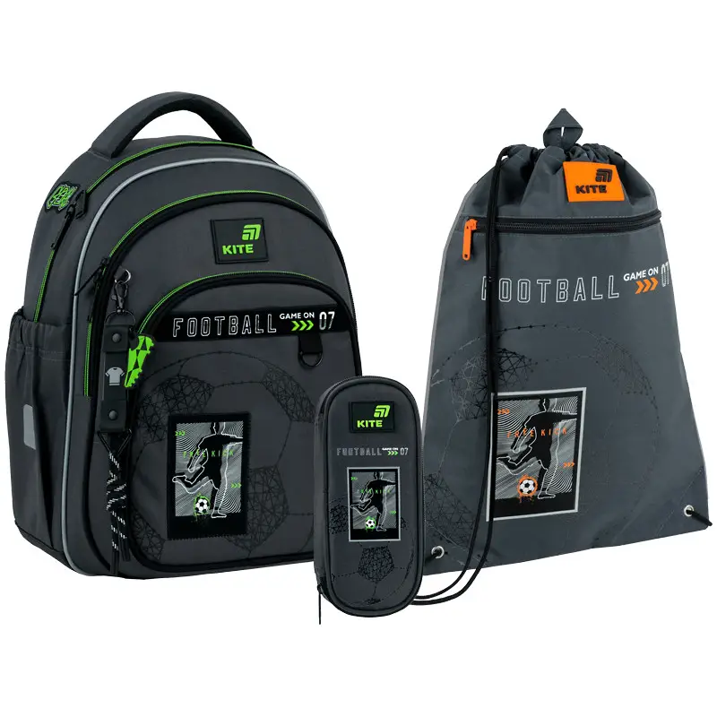 Рюкзак детский Kite Goal Grey SET_K26-763S-3