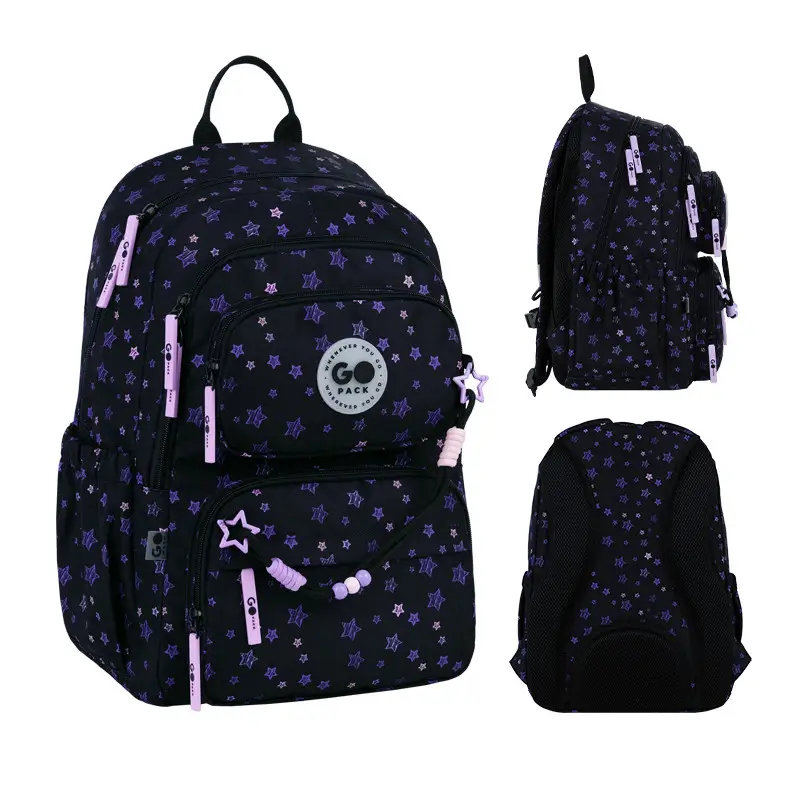 Рюкзак детский GoPack Stars Black GO26-120M-1