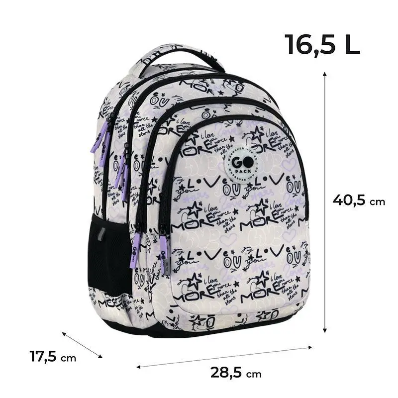 Рюкзак детский GoPack Beige GO26-162M-1