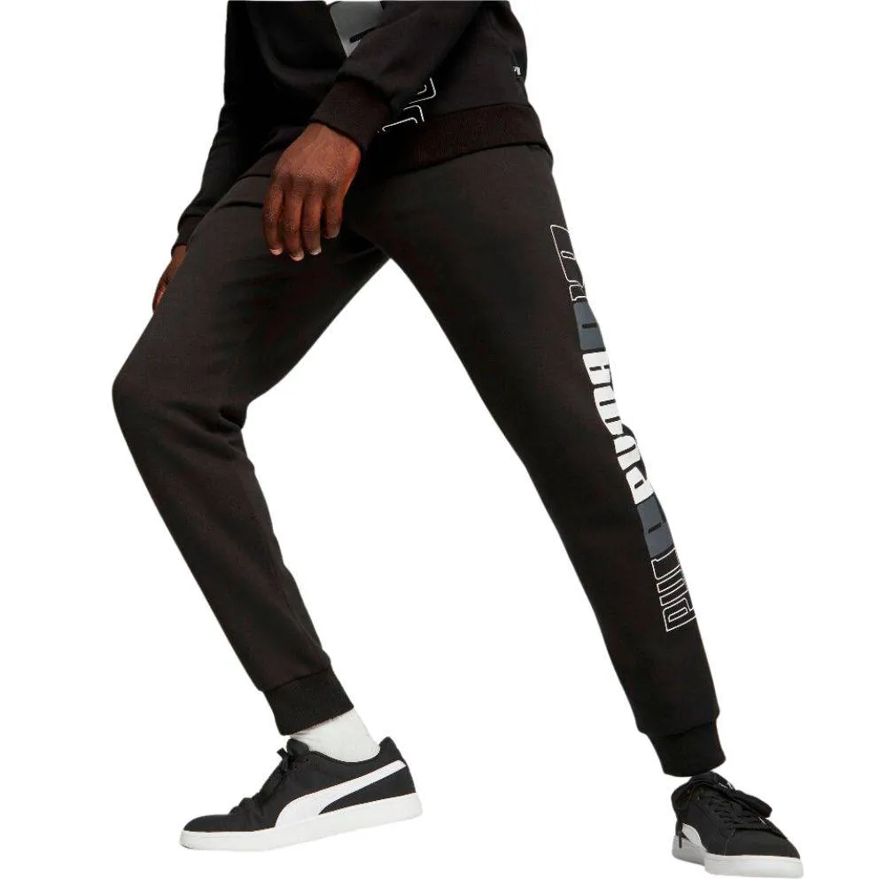 Штаны мужские Puma Essentials Logo Black 675920-01
