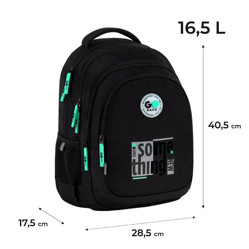 Рюкзак детский GoPack Black GO26-162M-4