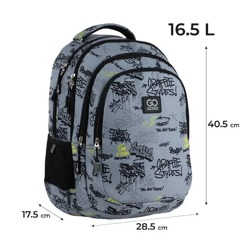 Рюкзак детский GoPack Grey GO25-162M-4