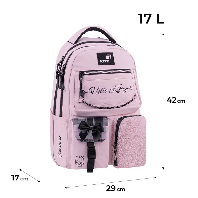 Рюкзак детский Kite Hello Kitty Pink HK26-2587M-2