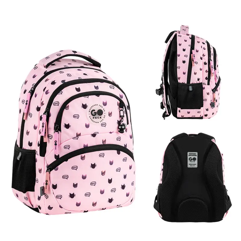 Рюкзак детский GoPack Meow Cats Pink GO26-175M-1