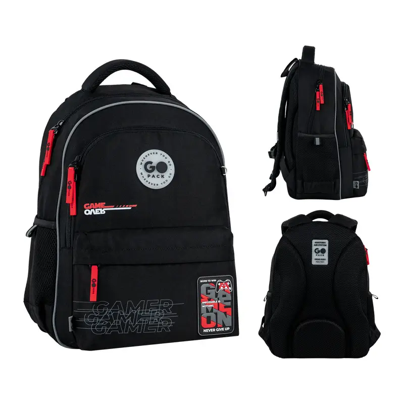 Рюкзак детский GoPack Born To Win Black GO26-182M-5
