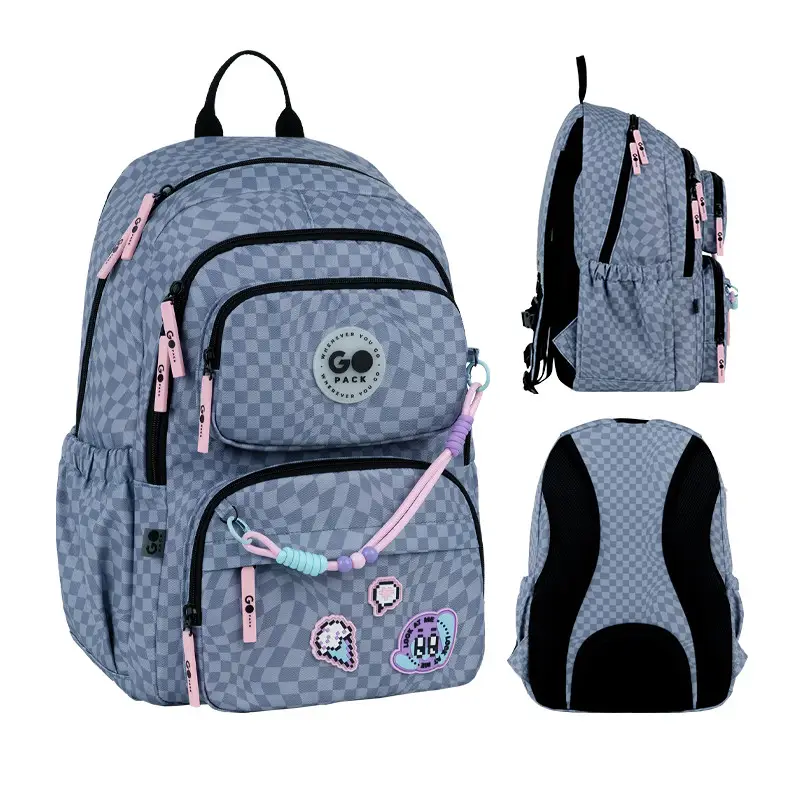 Рюкзак дитячий GoPack Pixel Mood Blue GO26-120M-2
