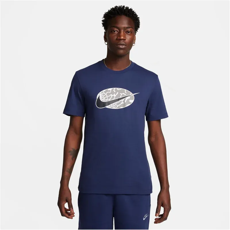 Футболка мужская Nike Sportswear Club T-Shirt Blue FQ5929-410